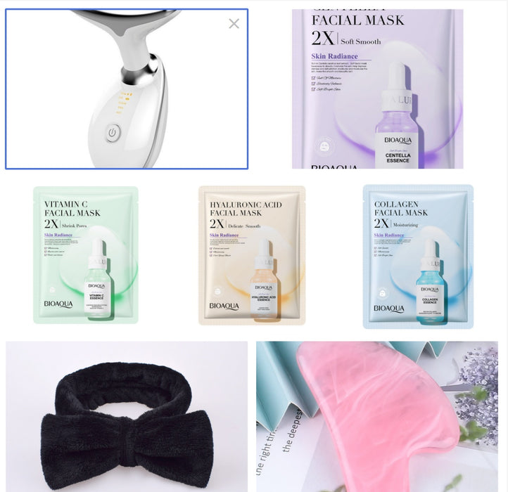 Home Use Face Neck Pattern Face Lifting Import Massage Instrument