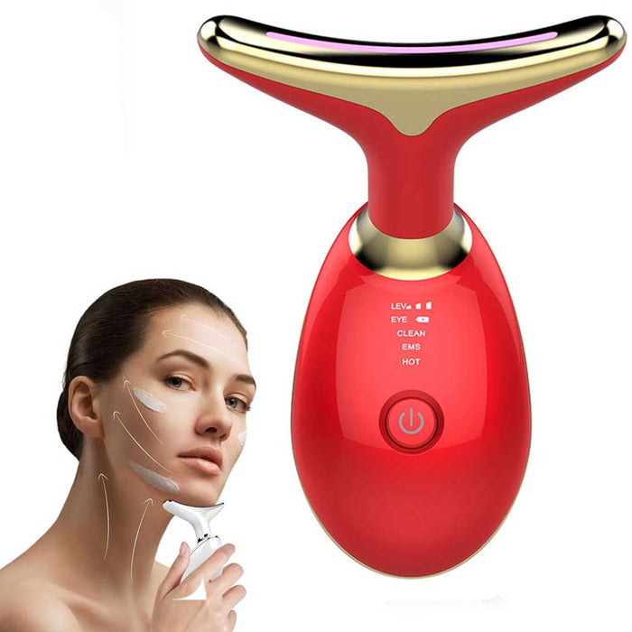 Neck Face Massager Face Sculpting Tool 3 Colour Modes