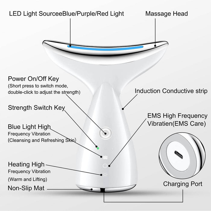 Firm And Tightens Sagging Skin Face Neck Massager