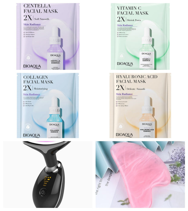 Home Use Face Neck Pattern Face Lifting Import Massage Instrument
