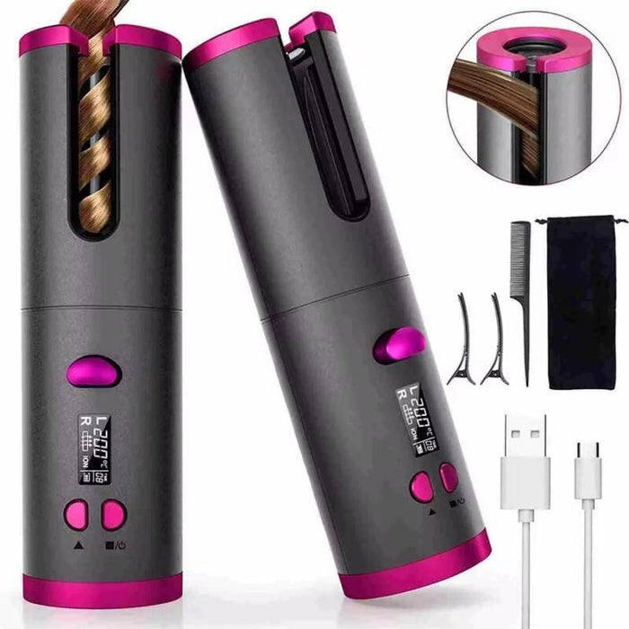Wireless Automatic Hair Curler And Cordless Hair Curler For Effortless Styling