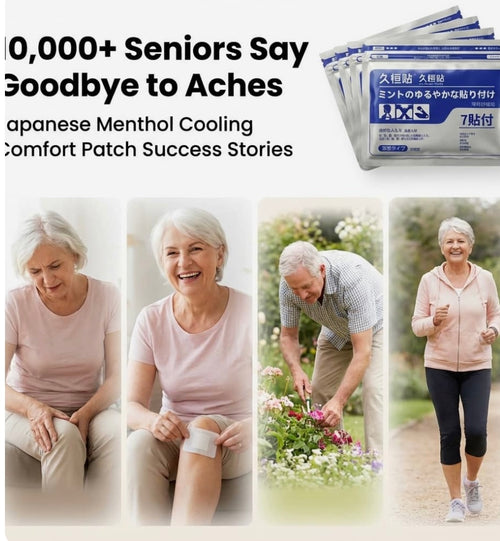 Bye Bye Knee Pain Patches - High Absorption & Herbs Discreet Patch Relief for Joint Pain &...