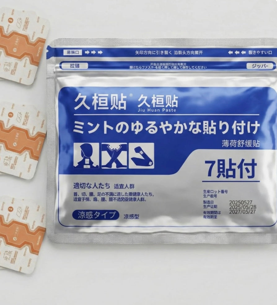 Bye Bye Knee Pain Patches - High Absorption & Herbs Discreet Patch Relief for Joint Pain &...