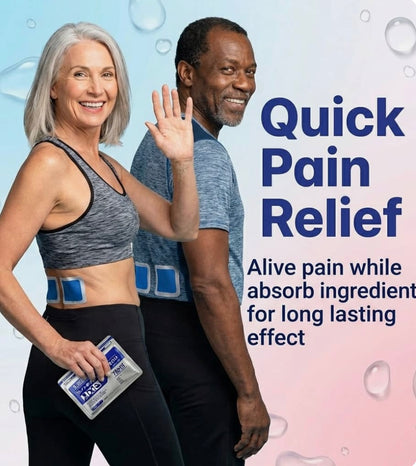 Bye Bye Knee Pain Patches - High Absorption & Herbs Discreet Patch Relief for Joint Pain &...