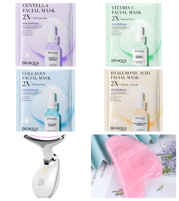 Home Use Face Neck Pattern Face Lifting Import Massage Instrument